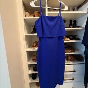 Soprano Royal Blue Bodycon Dress - Size Small